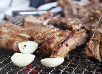 Spareribs auf dem Grill