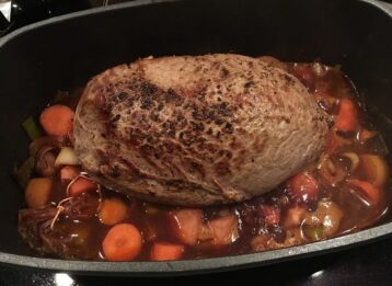 Rinderbraten im Topf