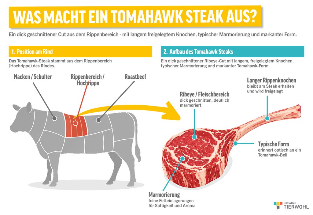 Was macht ein Tomahawk Steak aus